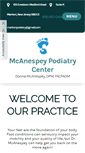 Mobile Screenshot of marltonpodiatry.com